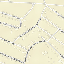 Motygino Street Map