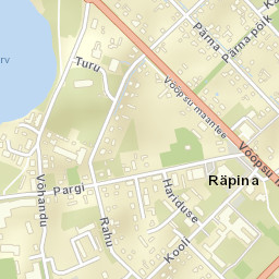 Räpina Street Map