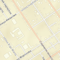 Turinsk Street Map
