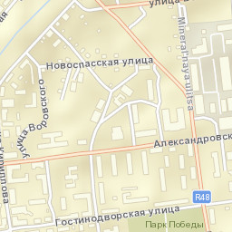 Staraya Russa Street Map