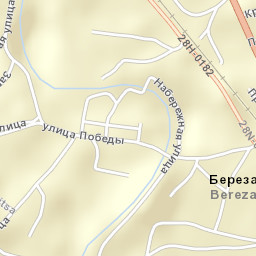 Berezayka Street Map
