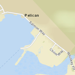 Pelican Alaska Street Map