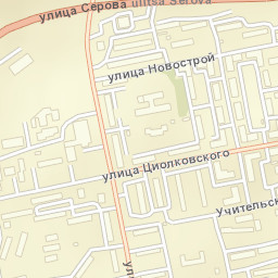 Nizhny Tagil Street Map