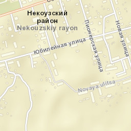 Novyy Nekouz Street Map