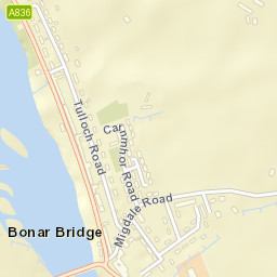 Bonar Bridge, Ardgay, Highland IV24, UK Street Map
