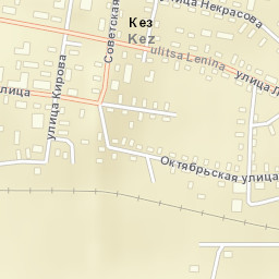Kez Street Map