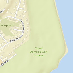 18 Elizabeth Gardens, Dornoch, Highland IV25, UK Street Map