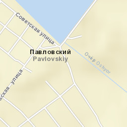 Pavlovskiy Street Map
