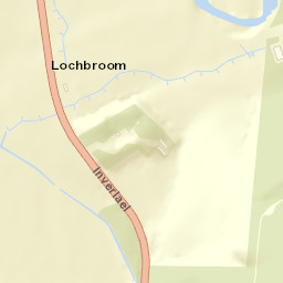 A835, Garve, Highland IV23, UK Street Map