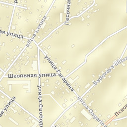 Pechory Street Map