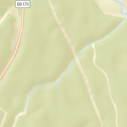 B9176, Highland, UK Street Map
