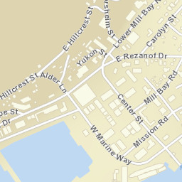 Kodiak Alaska Street Map