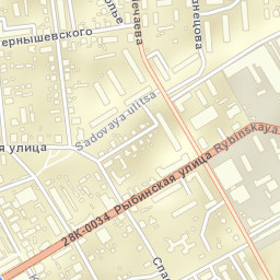 Bezhetsk Street Map