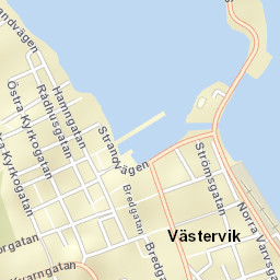 Västervik Street Map