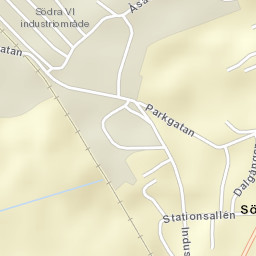 Södra Vi Street Map