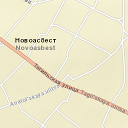 Novoasbest Street Map