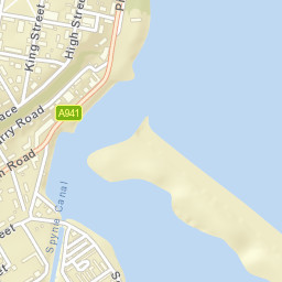 Lossiemouth Street Map