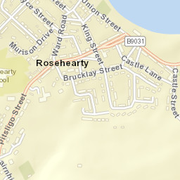Rosehearty Street Map