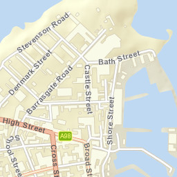 Lifeboat Station, Shore Street, Fraserburgh, Aberdeenshire AB Street Map