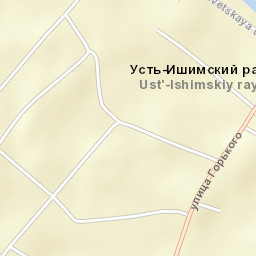 Ust’-Ishim Street Map