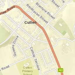 Cullen Street Map