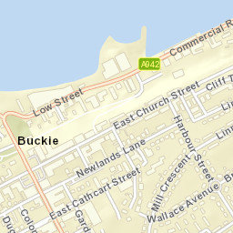 Buckie Street Map