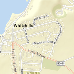 Whitehills Street Map