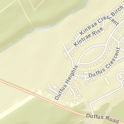 Duffus Rd, Elgin, Moray IV30, UK Street Map