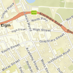 3 Batchen St, Elgin, Morayshire IV30 1BH, UK Street Map