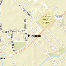Kinloss Street Map