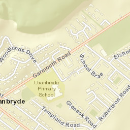 Lhanbryde Street Map