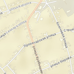 Pirovskoye Street Map