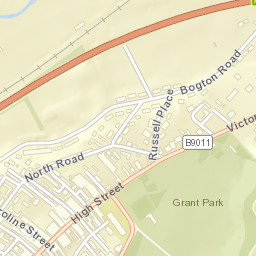 Victoria Rd, Forres, Moray IV36, UK Street Map