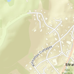 A834, Strathpeffer, Highland IV14, UK Street Map
