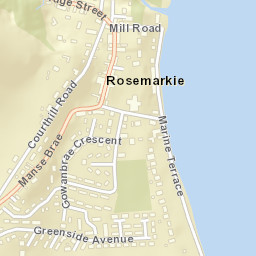 11 Marine Terrace, Fortrose, Highland IV10, UK Street Map