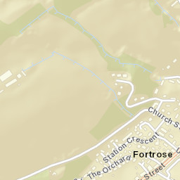 Fortrose Street Map