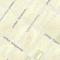 Sovetsk Street Map