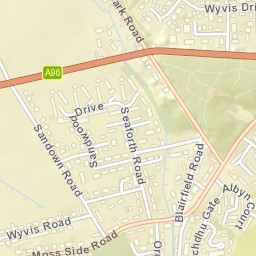 1 Muircote Rd, Nairn, Highland IV12, UK Street Map