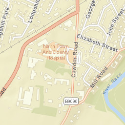 1 Balblair Road, Nairn, Highland IV12, UK Street Map