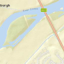 1, Dingwall, Highland IV7, UK Street Map