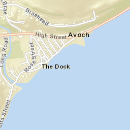 25 A832, Avoch, Highland IV9, UK Street Map