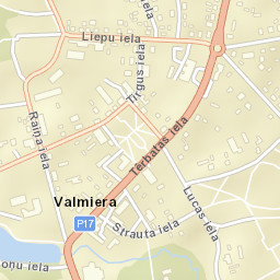 Valmiera Street Map