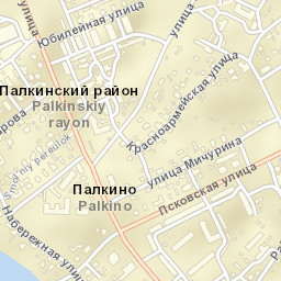 Palkino Street Map