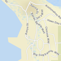 Angoon Alaska Street Map