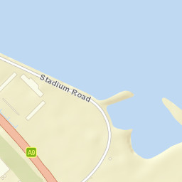 A9, Inverness, Highland IV1, UK Street Map