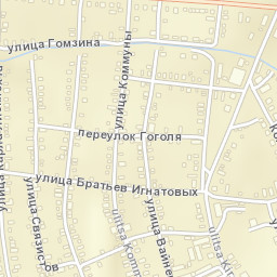 Nev’yansk Street Map