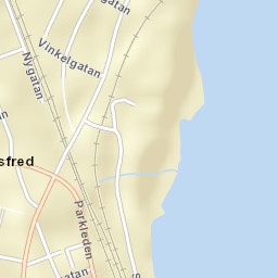 Hultsfred Street Map
