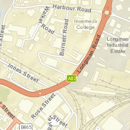 1 Margaret St, Inverness, Highland IV1, UK Street Map