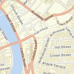 Inverness Street Map