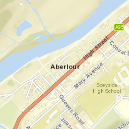 Charlestown of Aberlour Street Map